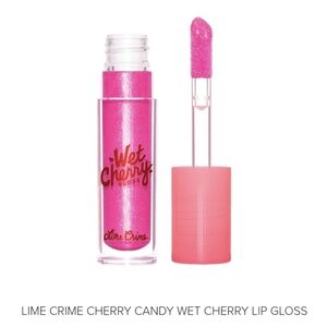 Lime Crime Wet Cherry Gloss - Cherry candy